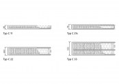 Purmo Compact - rysunek techniczny - PURMOC22400X700